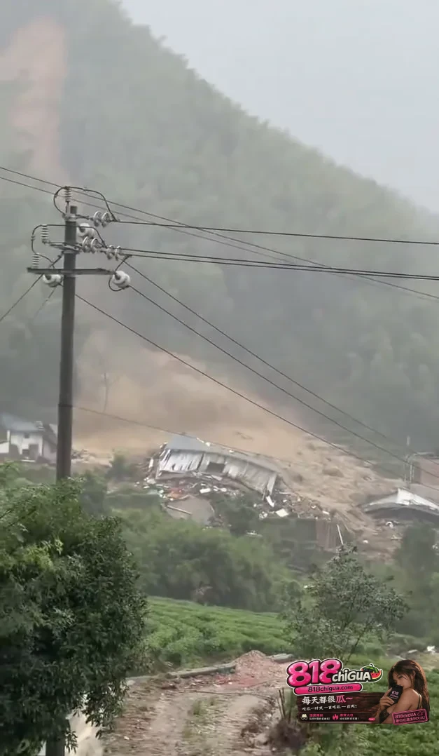 突发！江西吉安遂川遭暴雨重创：山体滑坡冲毁房屋，灾区遭遇大面积断水断电断网