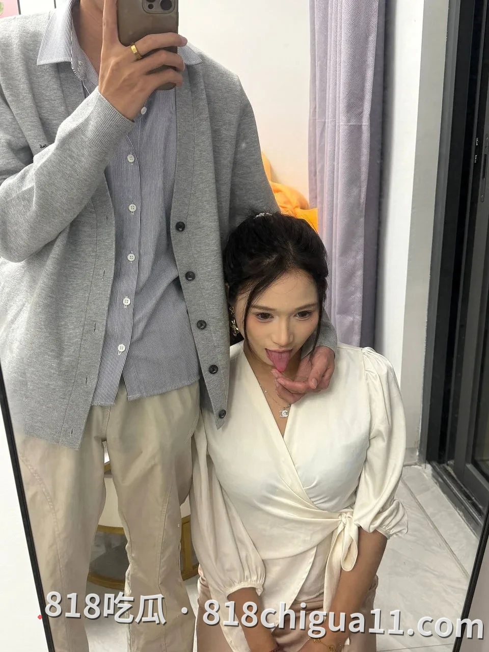 泉州华侨大学叶小小性爱私密视频 洗浴中心被男友调教露出揉奶抠逼化身成为反差母狗