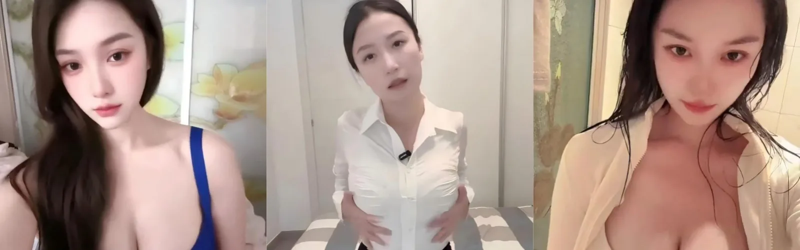 快手爆火大胸宝妈宽宽福利放送视频曝光！正面全景露脸自拍骚逼自慰，手机前后镜头同框录制性感诱人，老司机最爱女神自玩实况。