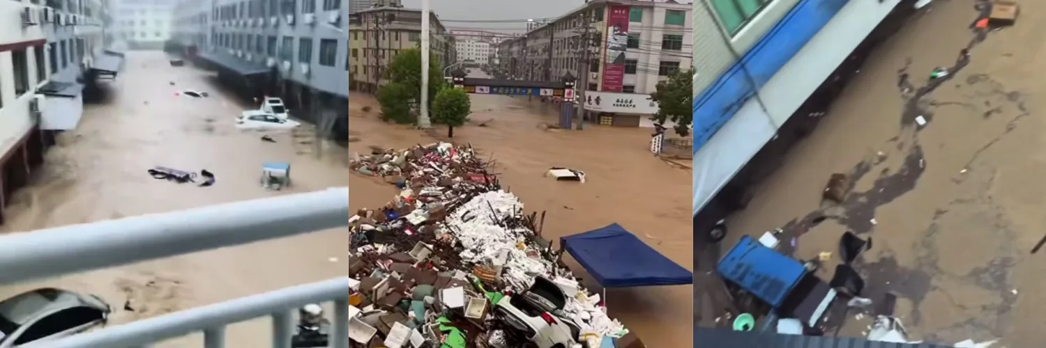 福建福鼎遭遇强降雨袭击！积水深重险象环生，愿福鼎同胞一切平安！