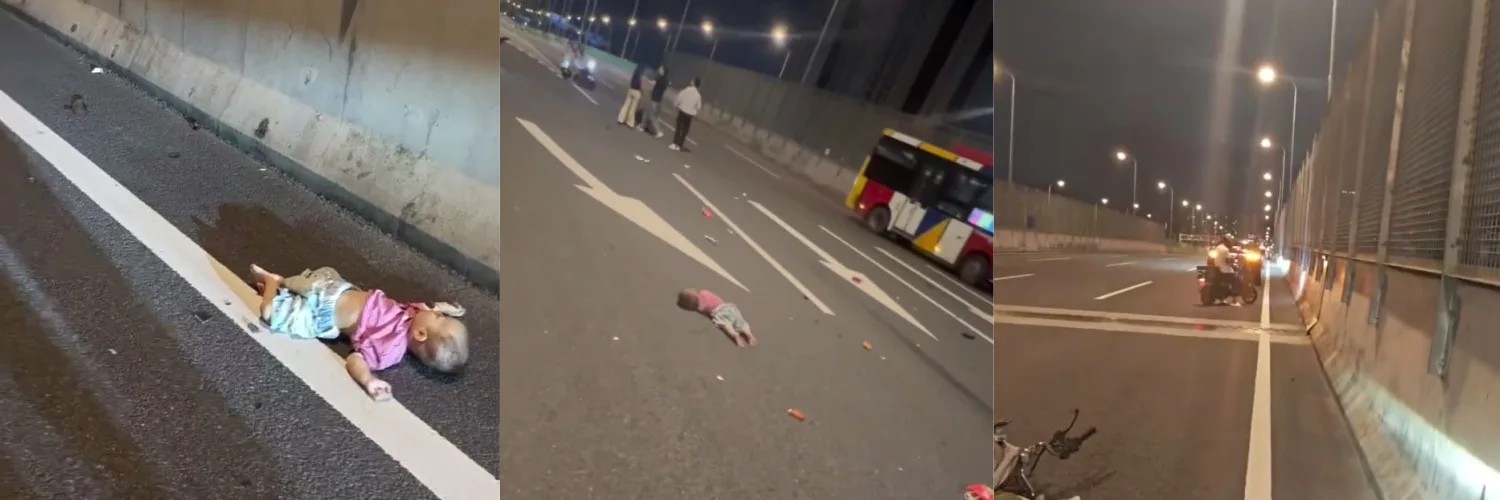 广州白云站附近惊现严重车祸！现场一片狼藉，受伤的小孩太让人心痛了！