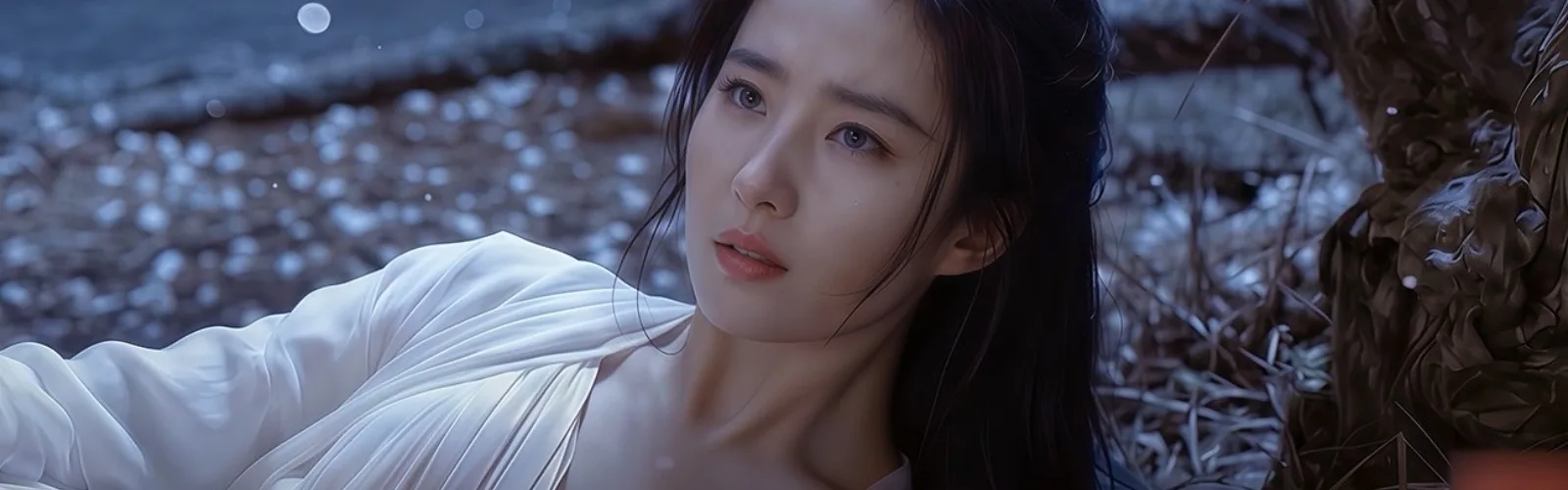 AI大佬魔改刘亦菲《玉女心经孽夜》小龙女被尹志平强上乳交撸管胸射高潮绝美容颜逐渐迷离！