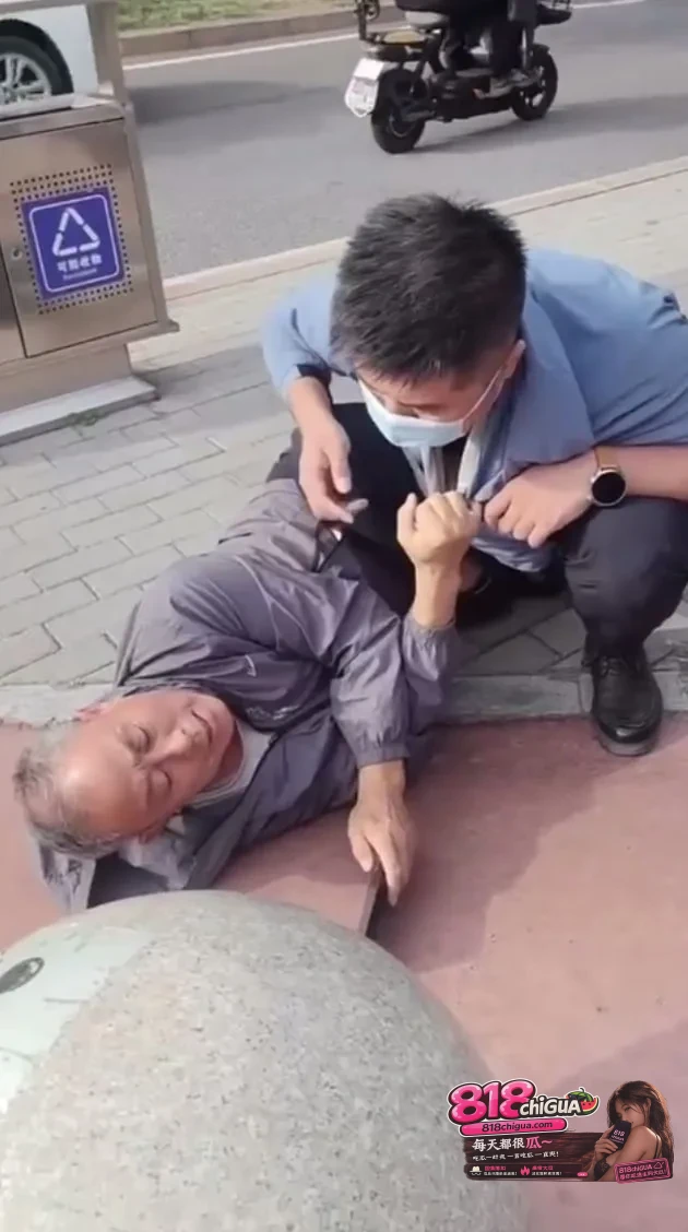 包头九原彩虹桥突发：老头骑车撞人反诬小伙碰瓷，监控还原荒诞一幕