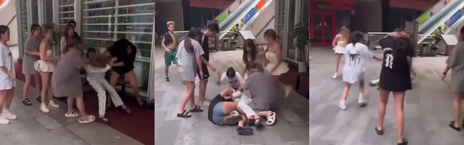 当街扯发、脚踢、扇耳光！“精神小妹”暴力霸凌何时休？法治底线不容叫嚣