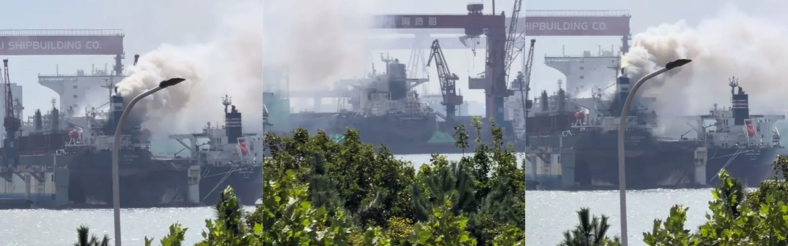 青岛北海造船厂外籍货轮大火25人全部遇难：海洋旋律号检修中爆炸燃烧，公海船员在修船厂成“活靶”？