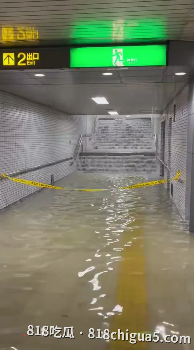 破纪录豪雨狂炸!日本名古屋爆发严重洪涝,最高级别“5级警报”拉响,全城全力保命