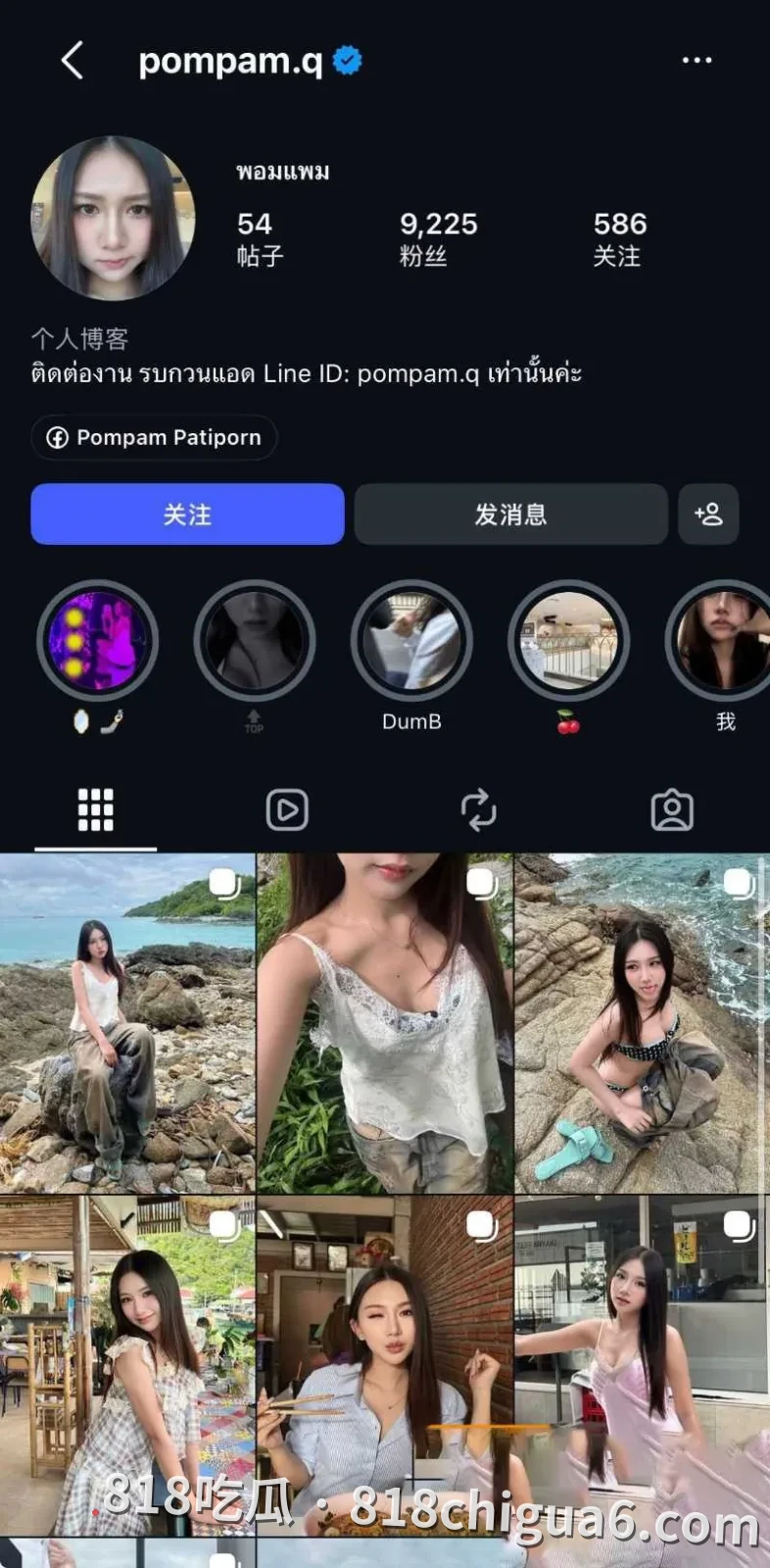 泰国华侨Pompam与男友福利性爱视频公开!她的口技堪称一流,特别是为大鸡巴舔舐卵蛋的画面超级荒淫无度。