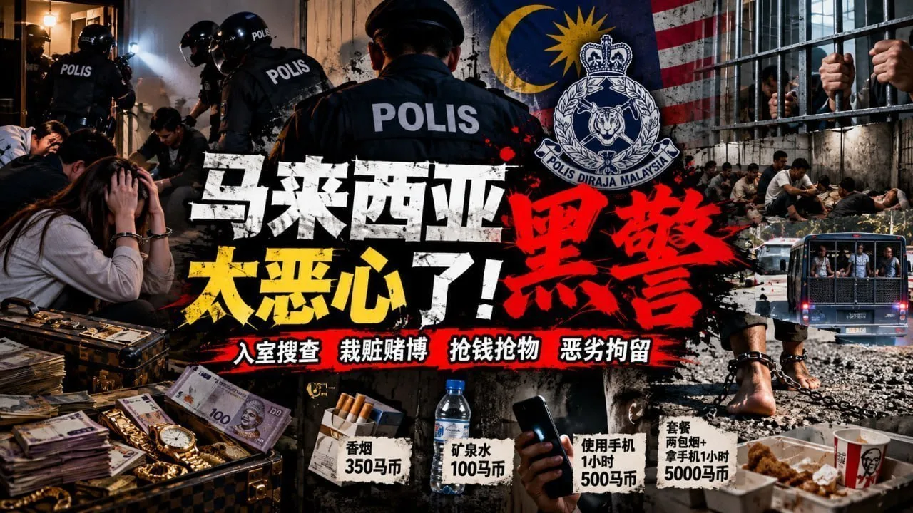马来西亚黑警：我的11天拘留噩梦