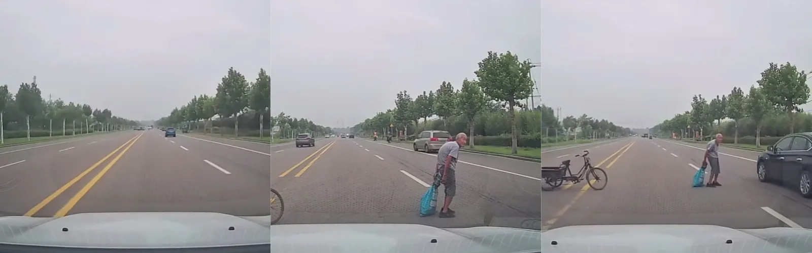 街头揪心一幕：礼让老人却换来“极限拉扯”，老年人出行安全到底该怎么破？