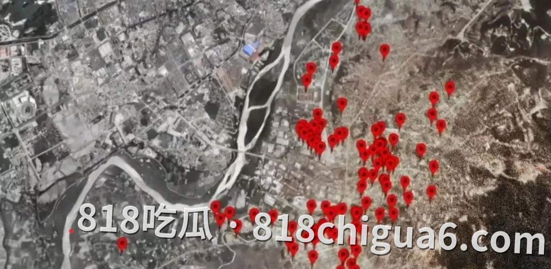 缅北木姐电诈地图曝光！密密麻麻红点全是据点…