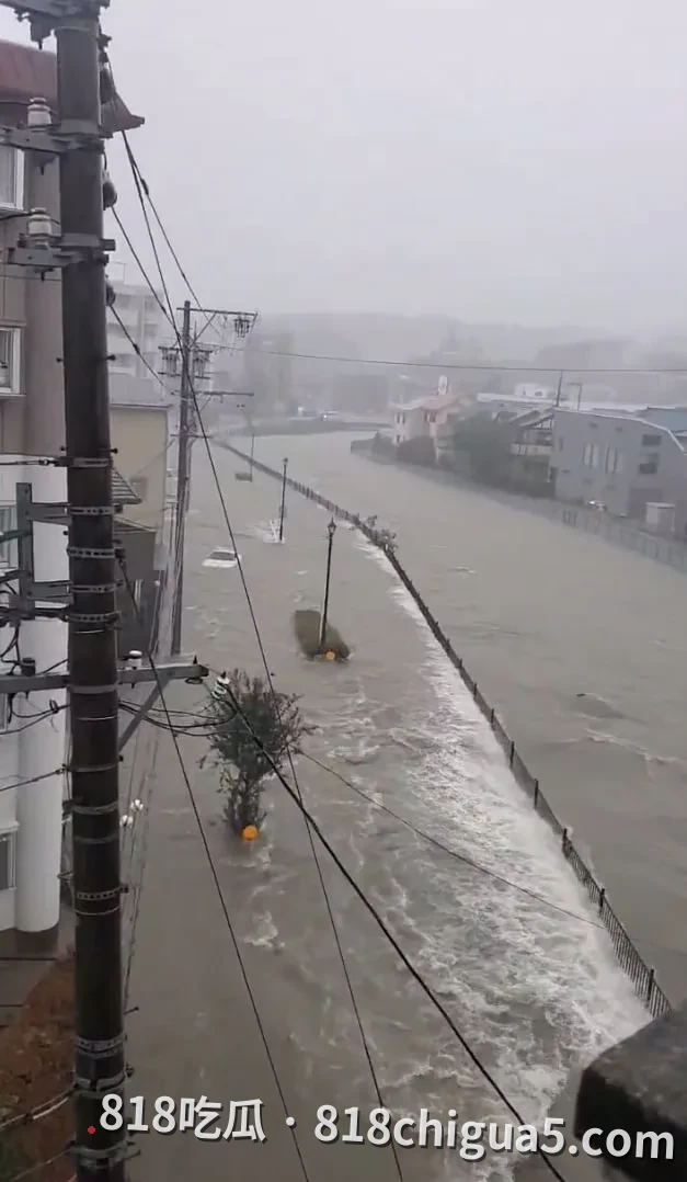 破纪录豪雨狂炸!日本名古屋爆发严重洪涝,最高级别“5级警报”拉响,全城全力保命