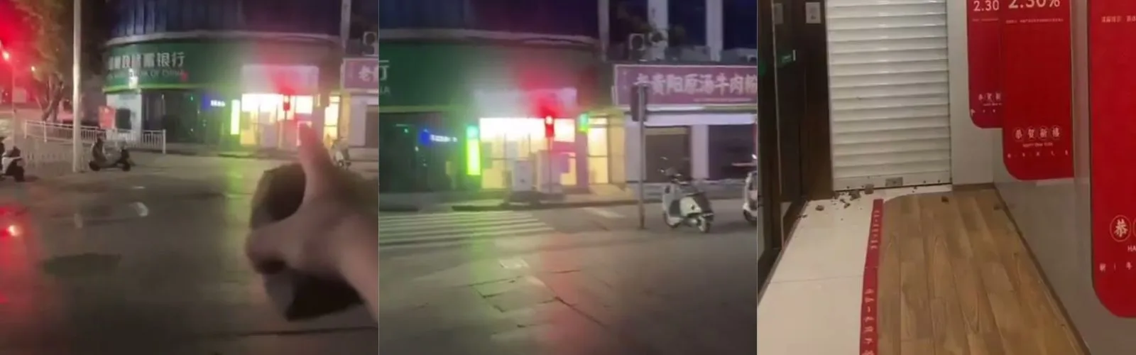 荒唐至极！贵州一男子刚被放出来又打砸邮政银行，声称“就想进去包吃包住”